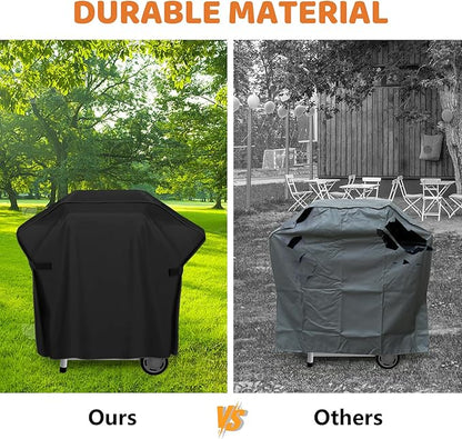 Grill Cover for Charbroil Bistro Pro Electric Grill Griddle,BBQ Grill Cover For Charbroil Grill 25302161 25302145 25302146 25302147 25302148 Full-Length All Weather Grill Cover CB1250073P4 Accessories