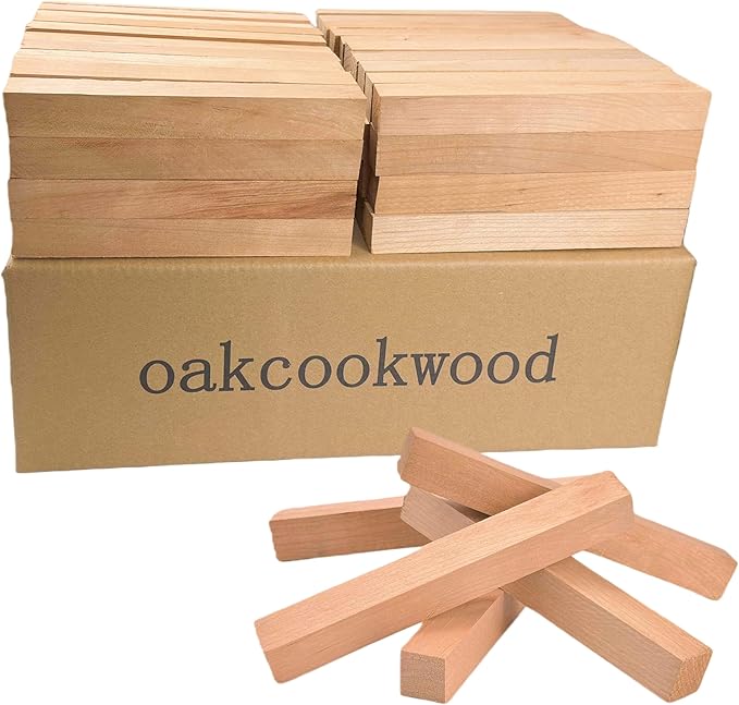 Pizza Oven Wood 19 Lbs Kiln-Dried Cherry Wood 8 Inch Mini Barkless Cooking Logs for Pizza Ovens, Grills & Smokers, Fits Ooni, Gozney, Solo Stove, for Camping, Fire Pits & Bonfires