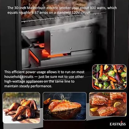 800 Watt Heating Element for Masterbuilt 30 inch Digital Electric Smoker | 9907120011 - element kit - 800 watt;Heating element kit for Char-Broil digital 725 vertical smoker;fixed GFCI outlet tripping