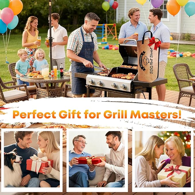BBQ Blanket for Resting Meat, Puxinargo Brisket Blanket Meat Resting Bag for Smoking, Grilling Meat Insulated Resting Bag with Wide Mouth & Reinforced Handles for Large Brisket/Turkey, Extra Large 26"