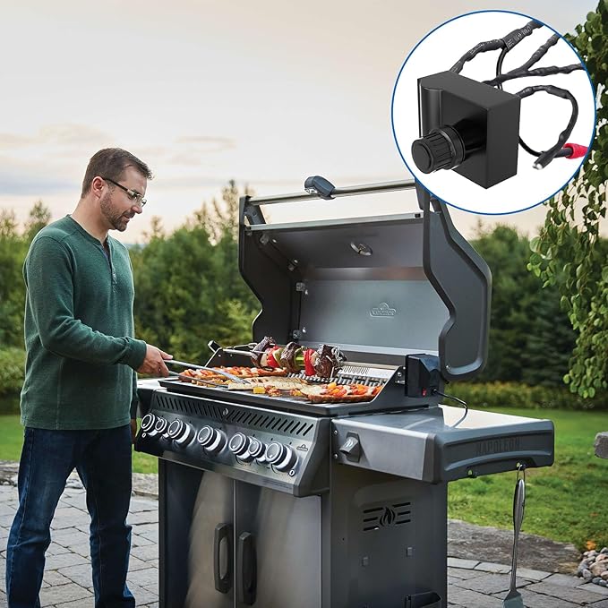SafBbcue 17060 Grill Igniter Kit Replacement for Broil King, Grill Ignition Button Starter Accessories, Ignition Kit for 1-5 Burners Gas Grill, Outdoor BBQ Party Supplies