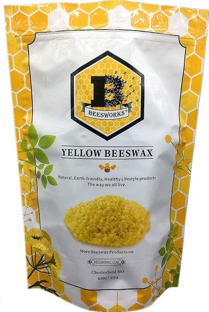 Beesworks Yellow Beeswax Pellets - 2 lb