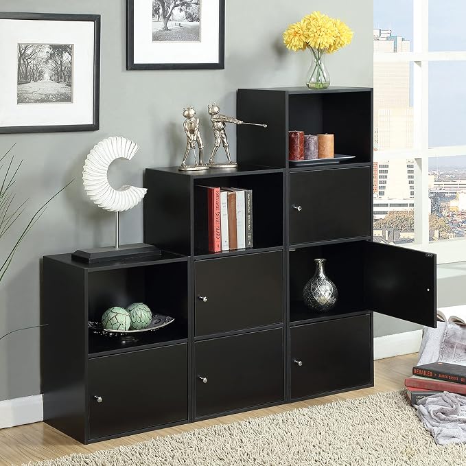 Convenience Concepts 151187 X-Tra Storage 2-Door Cabinet, Black