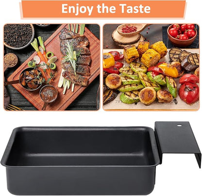 Grease Tray for Masterbuilt 30" Smokers and Grills, Drip Tray Support Kit | Fits Masterbuilt 30" Mb20070210 & 20+ Models, Replaces 9907090025/9007090068, Coated Steel, Non-Stick, Catches Grease