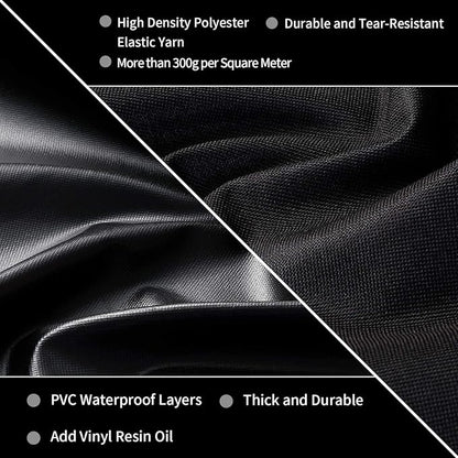 Grill Cover for Traeger Grills BAC776 Woodridge Pro and Traeger Woodridge Elite Grills, Special Zipper Design