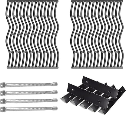 P500RSIBNK-3 Grill Replacement Part Kit for Napoleon Prestige 500 & Pro 500 Gas Grill Parts, Grill Grates & Heat Plate and Burner for Napoleon Built-in Prestige 500, Replace for Napoleon BIP500RBNSS-3