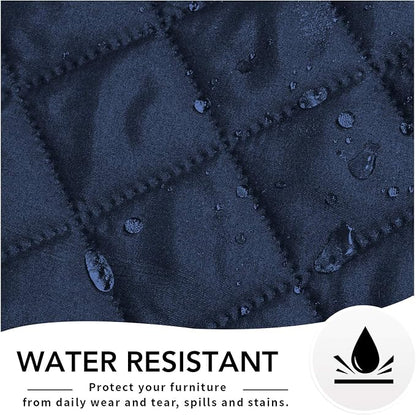 Easy-Going Reversible Couch Cover, Oversized Recliner, Navy/Navy | Machine Washable Slipcover For Dogs, Water Resistant Furniture Mat For Living Room, Non-Slip Sofa Cover, Pet Friendly