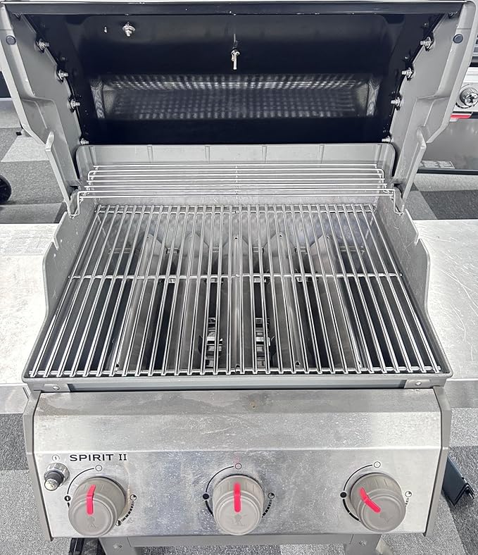 Spirit Grill Parts for Weber GS4 Spirit II/I 300 SER E310 E320 S320 Accessories for Weber GS4 Spirit 2 Replacement Flavorizer Bars 3400302 7636 67046 & Grill Grates 7638 7856 7860, 304 Stainless Steel
