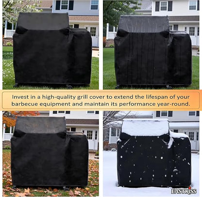 Grill Cover for Recteq Backyard Beast 1200 Wood Pellet Grill - Heavy Duty Waterproof Fade Resistant Pellet Grill Cover for Rectec Backyard Beast 1200/1000 Grill Accessories