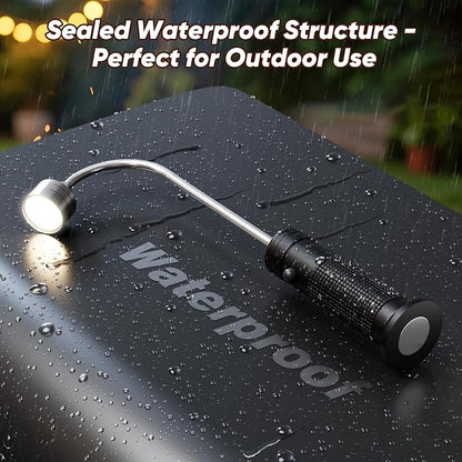 Magnetic Grill Light Outdoor Grill: 2Pack Grilling Gifts for BBQ Enthusiast | Grilling Accessories, Bright & 360° Flexible, Ip65 Waterproof Outdoor Night Barbecue , Strong Magnetic Base Fit Most Grills