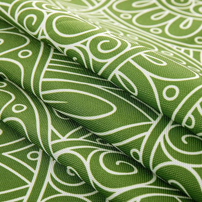 Lamberia 60" Round Patio Tablecloth with Umbrella Hole and Zipper, Waterproof Outdoor Table Cover for Patio, Backyard, BBQ, Picnic & Indoor Dining, Washable Polyester Circular Tablecloth
