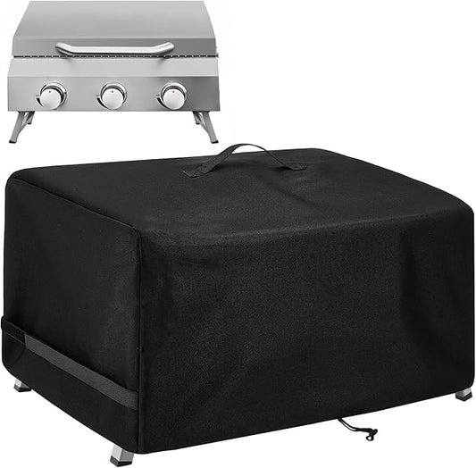 Portable Gas Grill Cover for NXR 3 Burner Grill, Waterproof, Cover Only | UV Resistant, Windproof Drawstring & Velcro Strap, BBQ Grilling Accessories for NXR/Onlyfire/Nexgrill Propane Grill