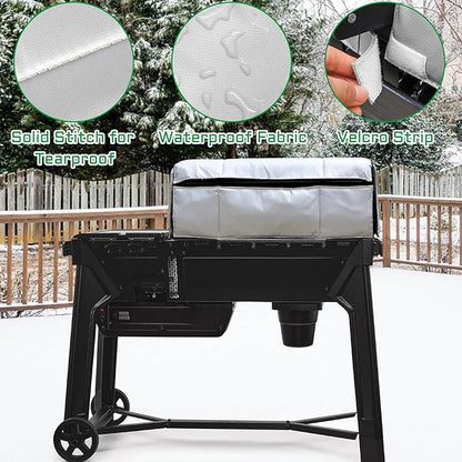 Grill Insulated Blanket for Traeger Woodridge Smoker Cover Thermal Insulation Replacement Parts Insulator Wood Pellet Grills BBQ Winter Accessory