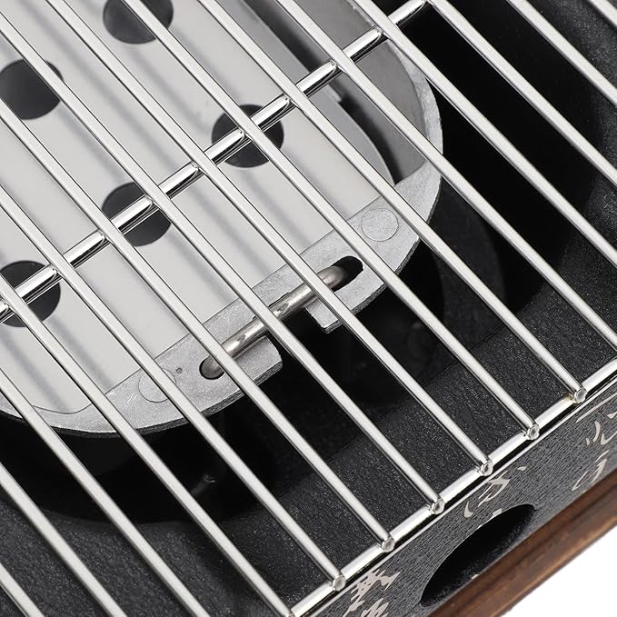 Tyenaza Japanese Style BBQ Grill Stove Portable Compact Efficient Charcoal Barbecue Accessories for Outdoor Camping Events (XL)