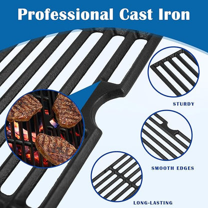 SafBbcue DGF493BNP DGF493PNP Replacement Kit for Dynaglo Grill Parts DGF493BNP-D DGF493PNP-D DGF493SPB DGF493SPD Backyard BY13-101-001-12 BY14-101-001-099 GBC1440W Cooking Grates 70-01-273