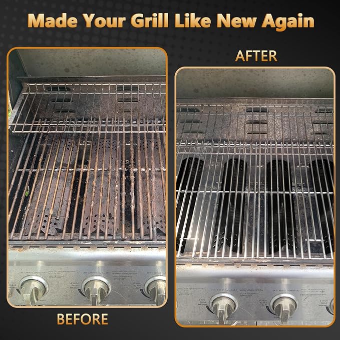 Replacement Parts for Nexgrill 720-0925P 720-0925, Flame Tamer, Burners and Igniter, Grill Grates for Nexgrill 720-0925P 4 Burner Gas Grill