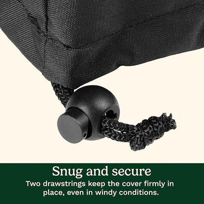 Cuisinart FlavorBoost™ Outdoor Electric Grill Cover, Water Resistant Grill Cover for Cuisinart Electric Outdoor Cooking, Durable All Weather BBQ Protector with Adjustable Strings for All Conditions