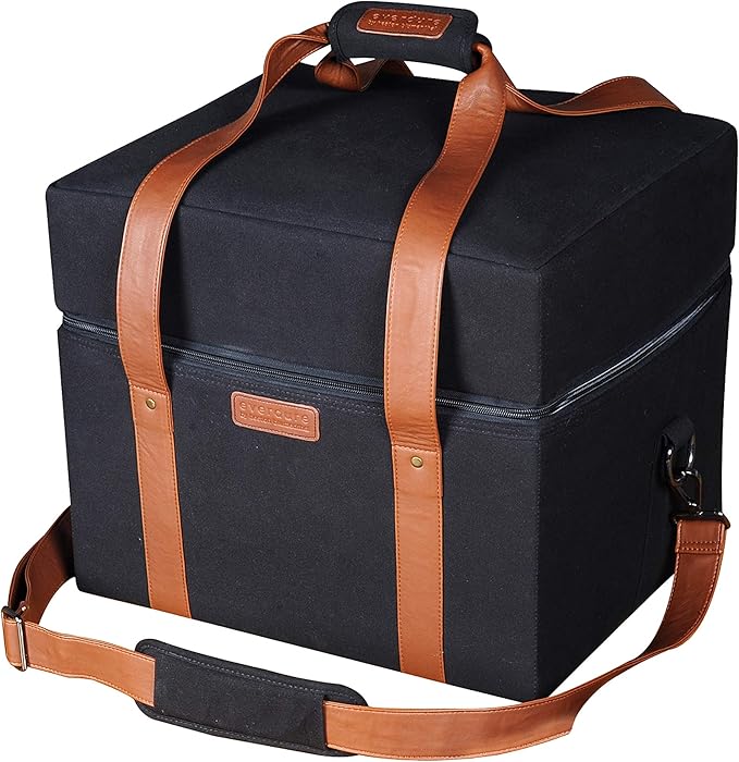 Everdure CUBE Portable Charcoal Grill + Carrying Bag Bundle | Portable Tabletop BBQ Grill