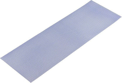 AggAuto Universal 40"x13" Car Grill Mesh 6x12mm Rhombic Hole Blue | Aluminum Alloy Automotive Grille Insert Bumper, One of the Most Multifunctional Shape Grids 100x33cm