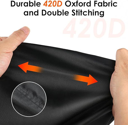 Patio Table Cover for Outdoor Tables, 61inch Heavy Duty Waterproof FurnitureCover for Buffet Table/Bar Tables/Prep Table/Grill Table/Cooler Cart/Dining Tables/Coffee Tables-61"L x 26"W x 29"H