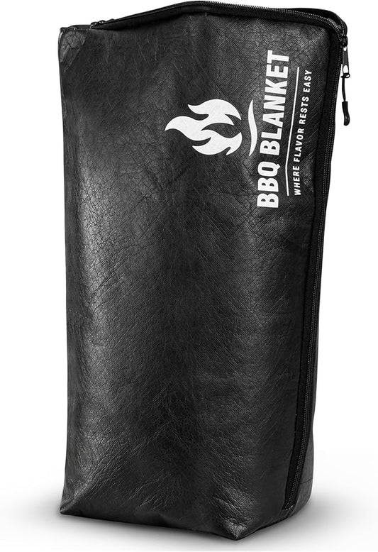 Portable Insulated BBQ Blanket for Resting Meat with Wide Mouth & Zipper – Multi-Layer Leakproof BBQ Resting Bag for Smoking, Grilling, Pulled Pork Shoulders, Steaks, Briskets, Beef, Turkey