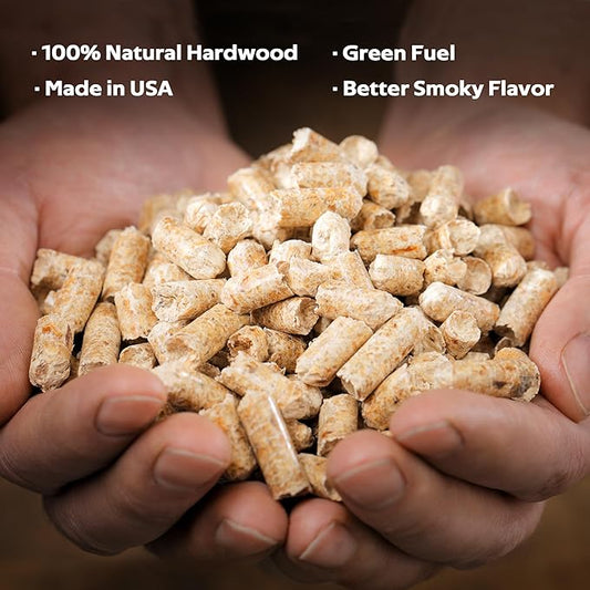 Z GRILLS Wood Pellets for Smoker Grill and BBQ, 100% All-Natural Hardwood Hickory Pellet, 40lbs