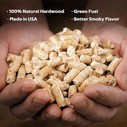 Z GRILLS Wood Pellets for Smoker Grill, 100% All-Natural Hardwood Fruitwood Pellet, 20lbs