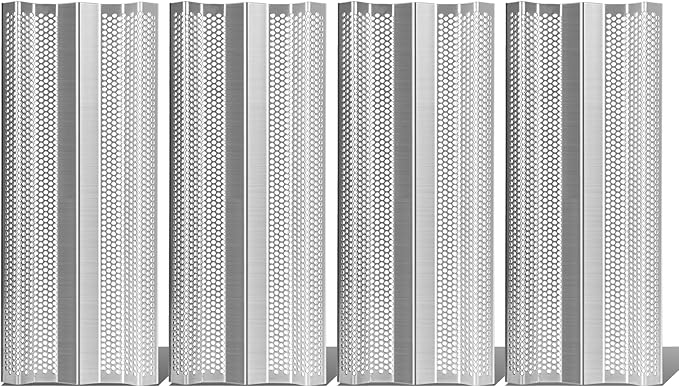 Flame Tamer Grill Replacement Parts for Blaze Grill BLZ-4 BLZ-4-Cart BLZ-4-LP BLZ-4-NG 32-Inch 25-Inch 40-Inch 3-5 Burner Grills Stainless Steel Heat Tent Shields for Even Heat & Smoky Flavor