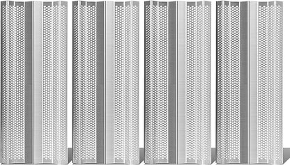 Flame Tamer Grill Replacement Parts for Blaze Grill BLZ-4 BLZ-4-Cart BLZ-4-LP BLZ-4-NG 32-Inch 25-Inch 40-Inch 3-5 Burner Grills Stainless Steel Heat Tent Shields for Even Heat & Smoky Flavor