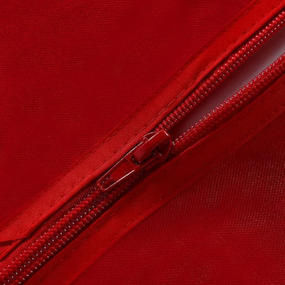 Fitable Outdoor Tablecloth for 6ft Rectangle Tables, Red, 60 x 102 Inch | Washable Waterproof Wrinkle Free Table Cover, Zipper and Umbrella Hole, For Spring Summer Party Picnic Camping Patio Indoor