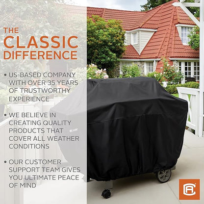 Classic Accessories Water-Resistant 80 Inch BBQ Grill Cover
