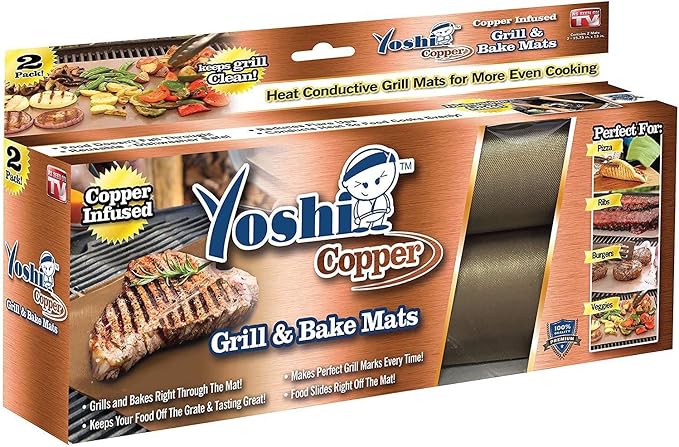 Grill and Bake Mats (Set of 2).
