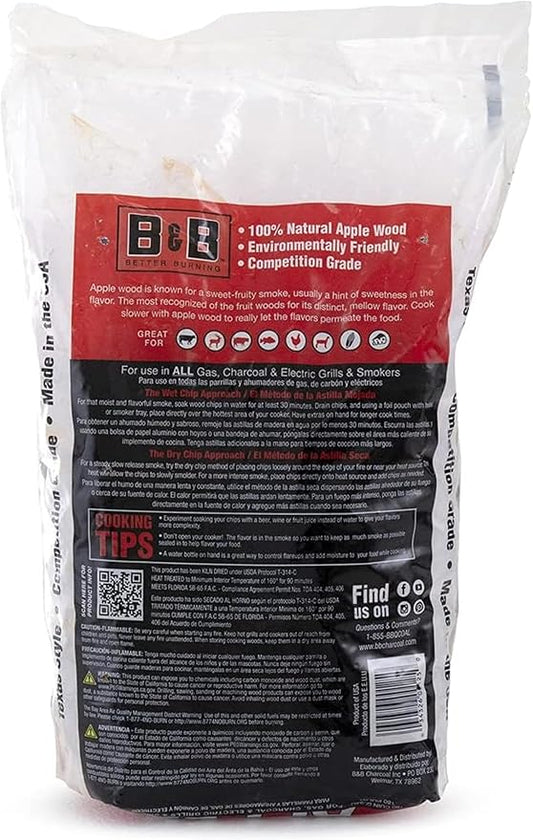B&B Charcoal Wood CHIP Apple 180 CUIN