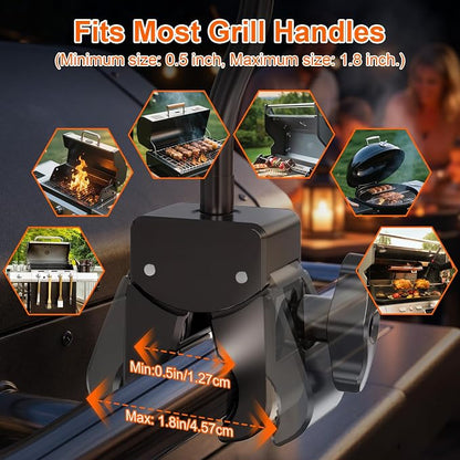 Grill Lights for Outdoor Grill, Rechargeable Grill Light BBQ Lights