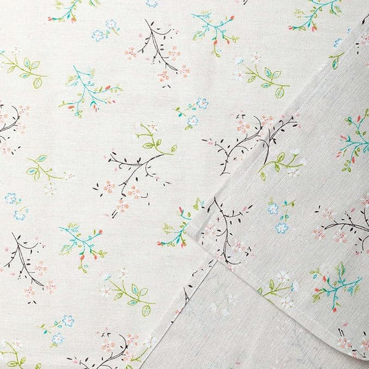 YiHomer Pastoral Rectangle Tablecloth - 52 x 70 Inch Table Cloth - Washable Table Cover with Wrinkle Resistant for Restaurant, Picnic, Bistro, Indoor and Outdoor Dining, Gardenia