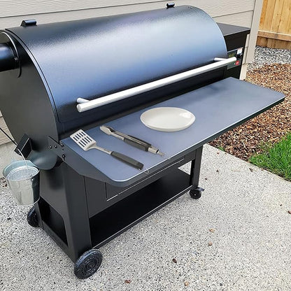 Linone Folding Front Shelf for Traeger Pro 34 Series, Texas Elite 34, Century 885 and Eastwood 34 Series Wood Pellet Grills, Replacement for BAC363 Folding Shelf, 37" L x 12" W