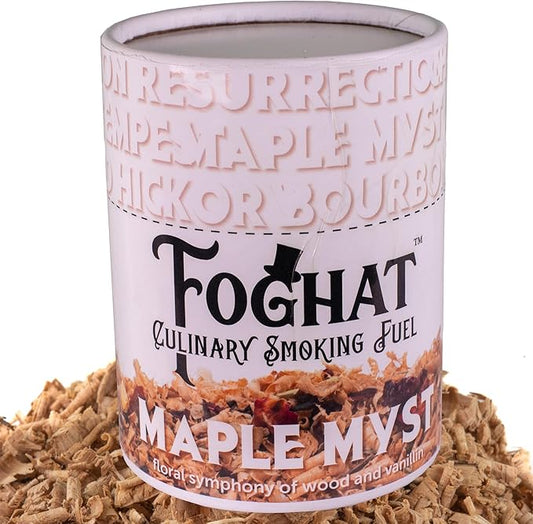 Cocktail Smoker Wood Chips - 14oz Maple Myst Shavings for Smoker, Whiskey & Drink Infuser Kit - All Natural, Culinary Wood Smoking Chips for Hand held Cocktail Smoke Gun & Bourbon Drink Smokers
