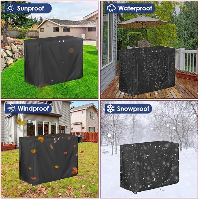 40 Inch Grill Cover for Royal-Gourme-t GD405A Propane Gas Grill, Outdoor Waterproof Cover for 4-Burner Griddle Grills Combo Cover- 40" x 24" x 36"