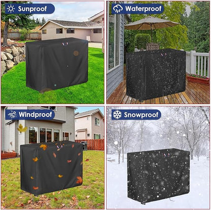 40 Inch Grill Cover for Royal-Gourme-t GD405A Propane Gas Grill, Outdoor Waterproof Cover for 4-Burner Griddle Grills Combo Cover- 40" x 24" x 36"