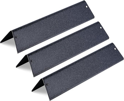 VEVOR Flavorizer Bars, 15 in Grill Replacement Part, for Weber Spirit I & II 200 Series Grills, Including Spirit ll E-210, ll E-220, ll S-210, E-210, S-210, Porcelain-enameled Steel Heat Plate, 3 Pack