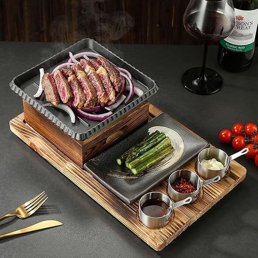 Portable BBQ Grill Korean Japanese Tabletop Barbecue Grill Charcoal BBQ Oven Alcohol Stove for Indoor Dining Table, Camping,C