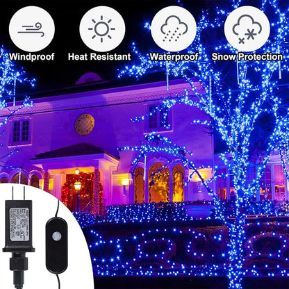 HOME LIGHTING Smart Color Changing Halloween Lights, 66FT 200 LED RGB String Lights with Remote & App Controlled, Music Sync Multiple Modes, Waterproof Indoor Outdoor Holiday Xmas Tree Party Decor