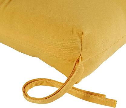 Greendale Home Fashions 72 x 22-inch Outdoor Chaise Lounge Cushion, Sunburst