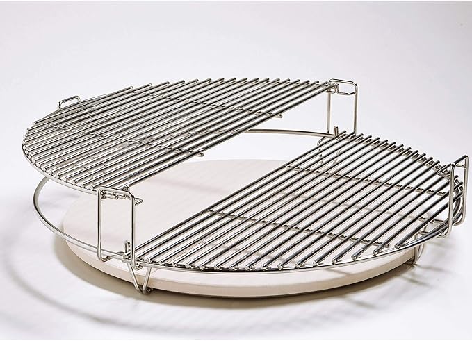 London Sunshine BBQ Smoker Kamado Divide and Conquer for Junior Series
