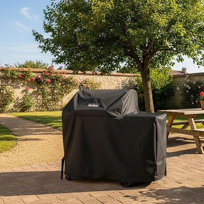 Grill Cover for Traeger Grills BAC761 Woodridge Pellet Grill,Heavy Duty Waterproof Full-Length Cover for Traeger Woodridge