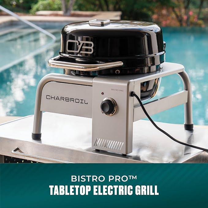 Charbroil Bistro Pro Tabletop Electric Grill, Black - 25302149