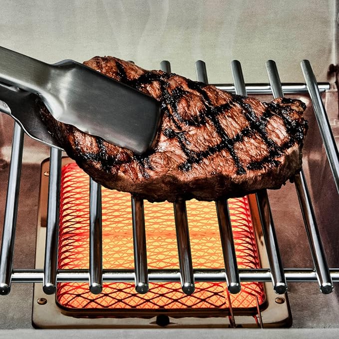 Broil King 875947 Baron S 490 Pro IR, Natural Gas (NG), Stainless Steel, Black