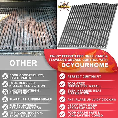 G533-0009-W1 Emitter Plates & Cooking Grates for Charbroil Commercial TRU-Infrared 4 Burner 466242716 463276016 463257520 466242815 463242716 463242715 463255020 466242715 463255721 G533-2200-W1