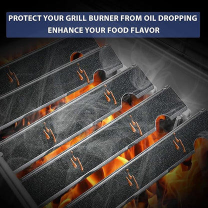 Genesis II Grill Parts for Weber Flavorizer Bars 66032 & Cast Iron Cooking Grates 66095 for Weber GS4 Replacement Parts Genesis II E/S-310 E-315 E-325 E-330 S-335 for Weber Genesis 2 Grill Grates