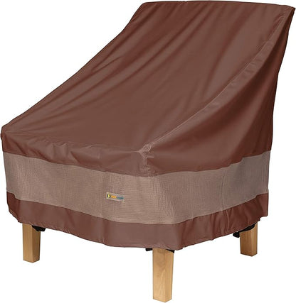 Duck Covers Ultimate Waterproof Patio Lounge Chair Cover, All Weather Protection, Durable Outdoor Lawn Patio Furniture Covers, 30W x 35D x 36H inch, Patio Chair Covers for Outdoor Furniture